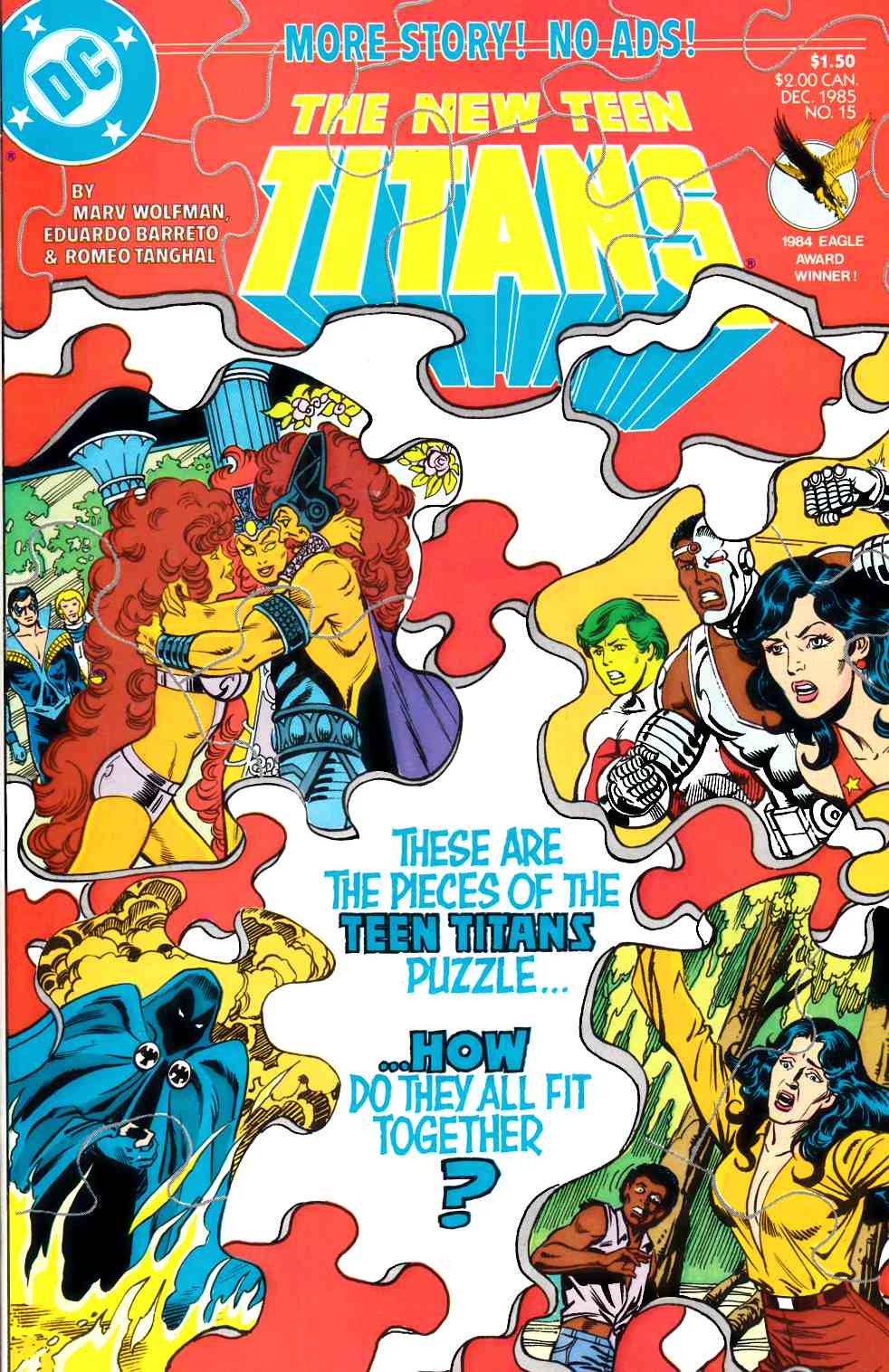 New Teen Titans #15 Near Mint (9.4) [DC Comic] THUMBNAIL