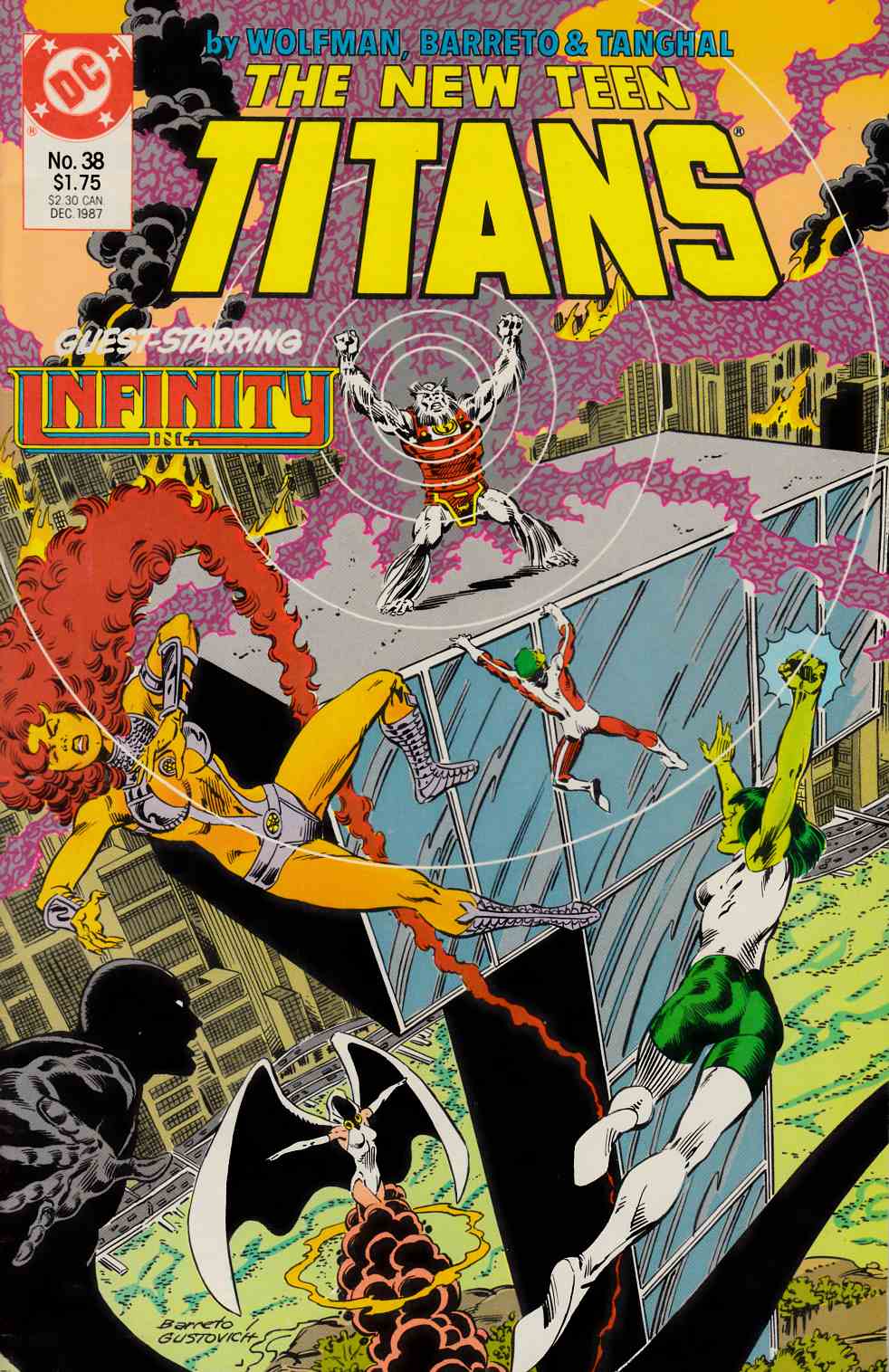 New Teen Titans #38 Very Fine (8.0) [DC Comic] THUMBNAIL