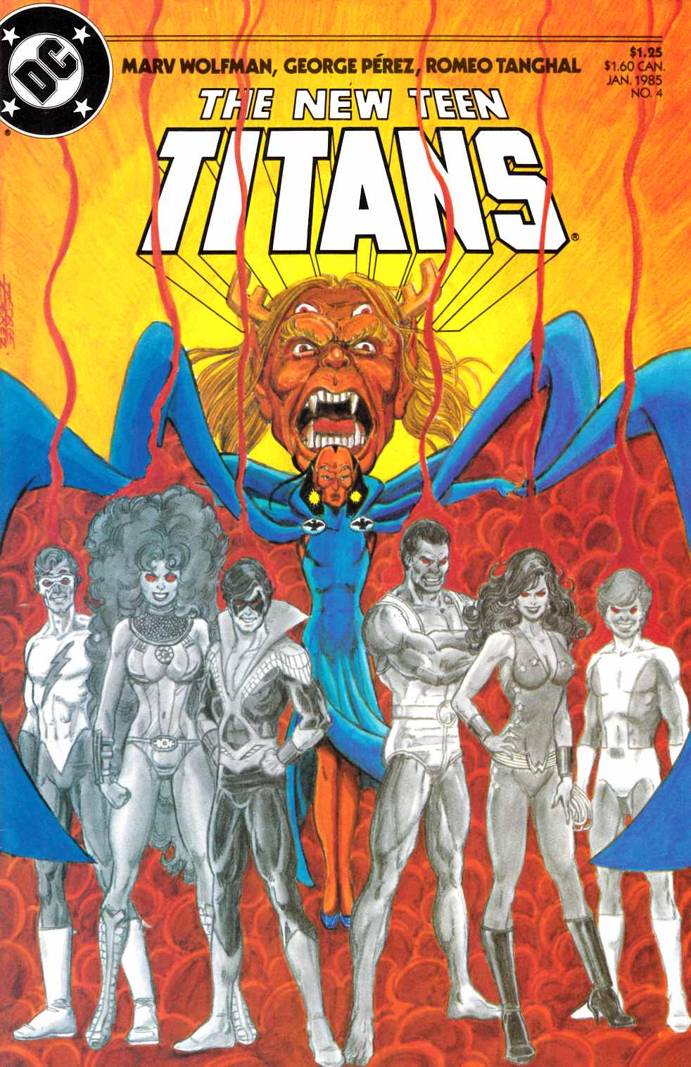 New Teen Titans #4 Near Mint (9.4) [DC Comic] LARGE