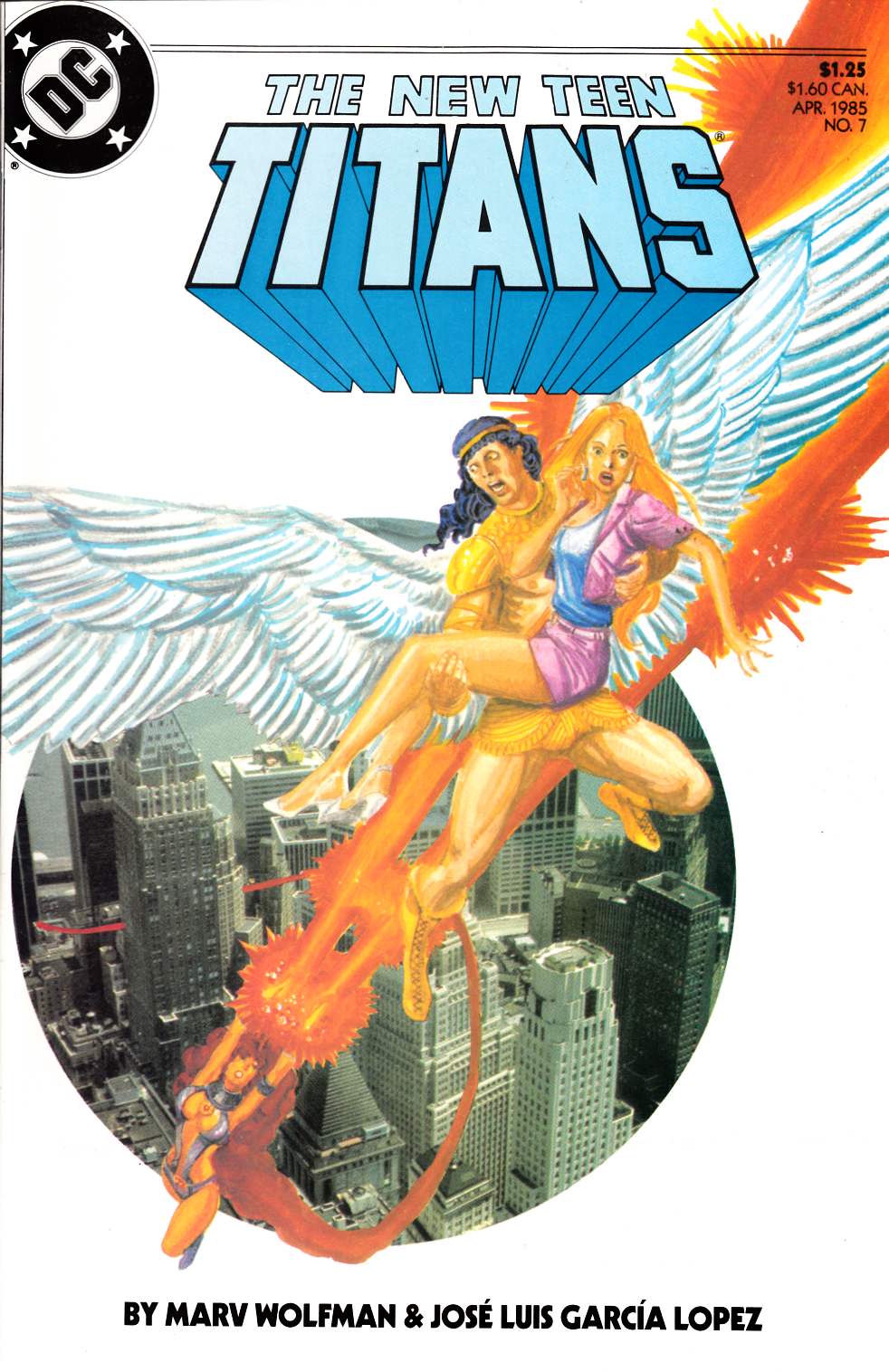New Teen Titans #7 Near Mint (9.4) [DC Comic] LARGE