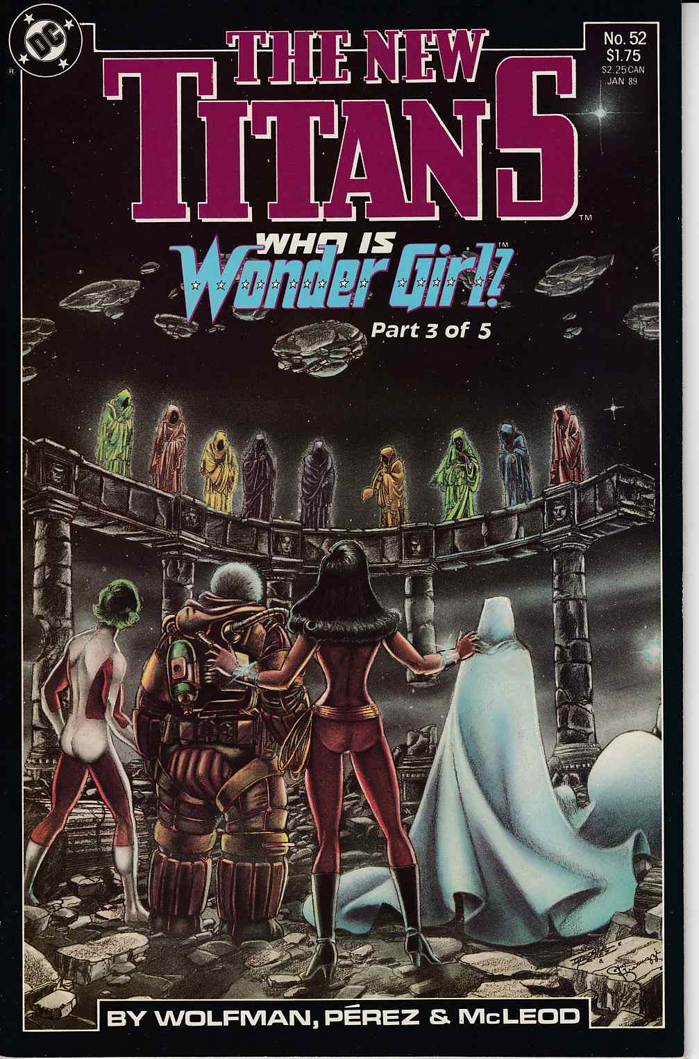 New Teen Titans #52 Very Fine (8.0) [DC Comic] LARGE