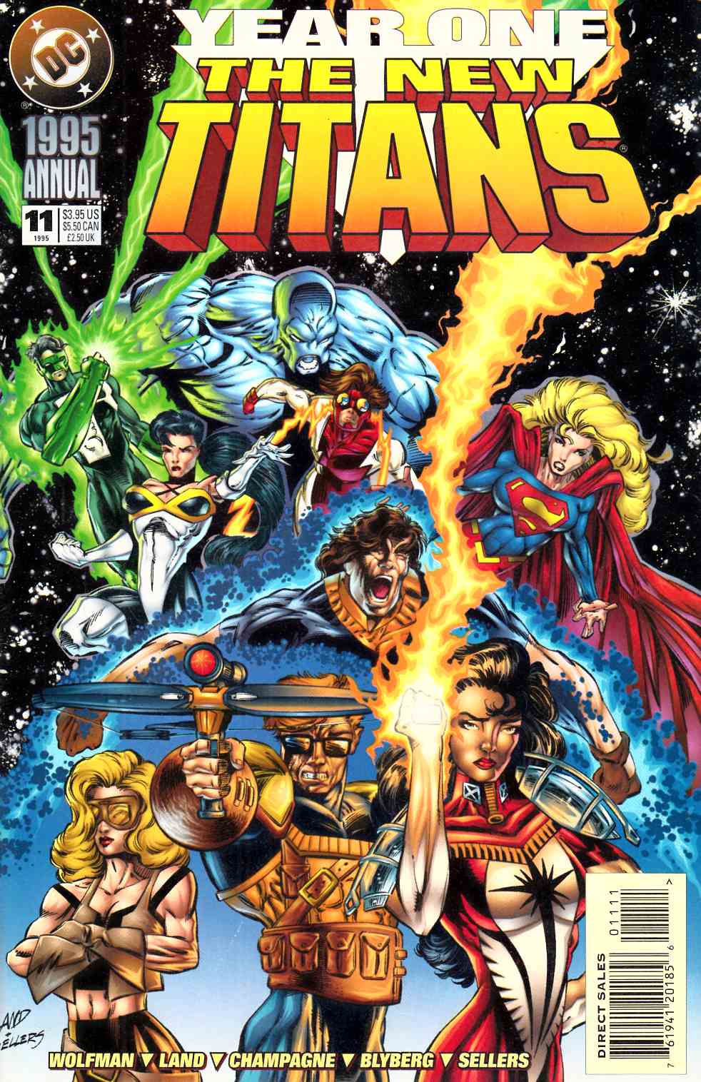 New Teen Titans Annual #11 Very Fine (8.0) [DC Comic] LARGE