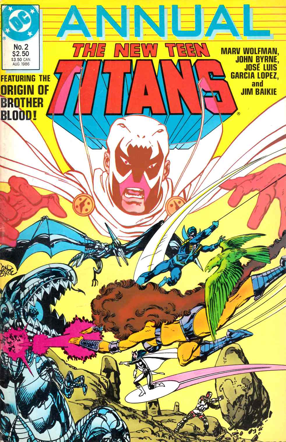 New Teen Titans Annual #2 Very Fine Minus (7.5) [DC Comic] LARGE