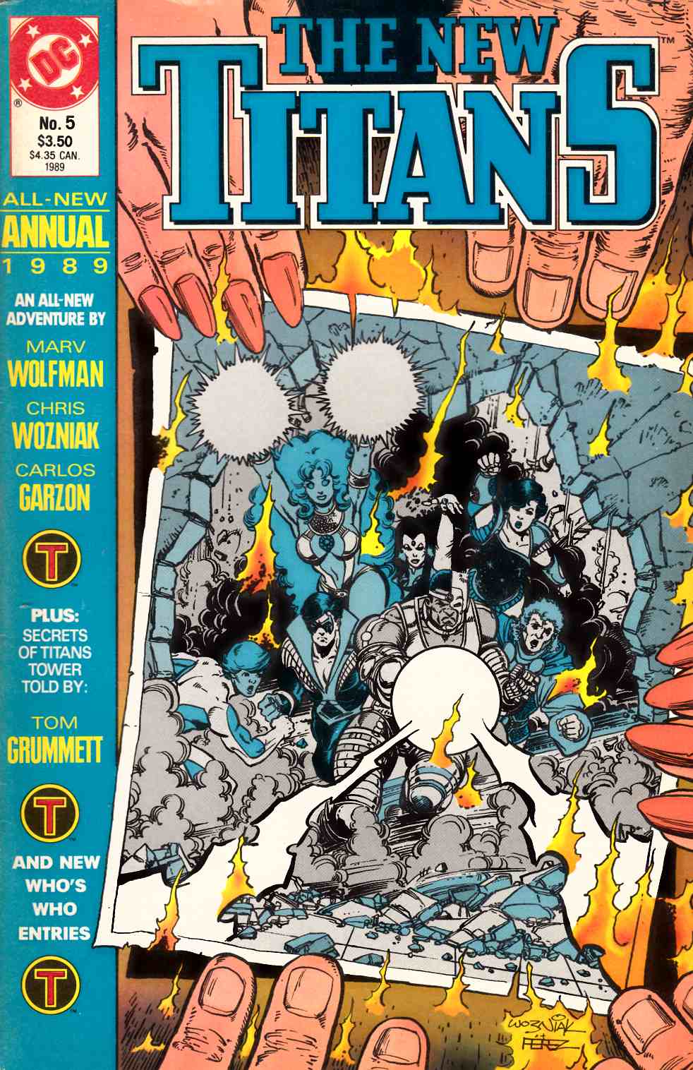 New Teen Titans Annual #5 Fine (6.0) [DC Comic] LARGE