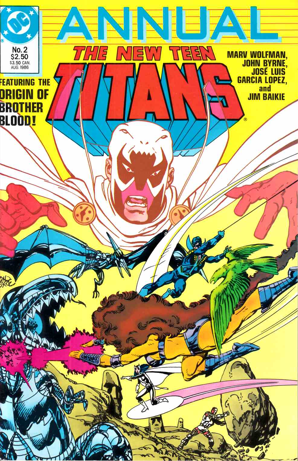 New Teen Titans Annual #2 Near Mint (9.4) [DC Comic] MAIN