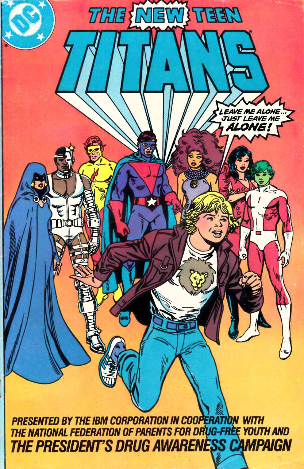 New Teen Titans Drug Awareness #2 Fine (6.0) [Marvel Comic] LARGE
