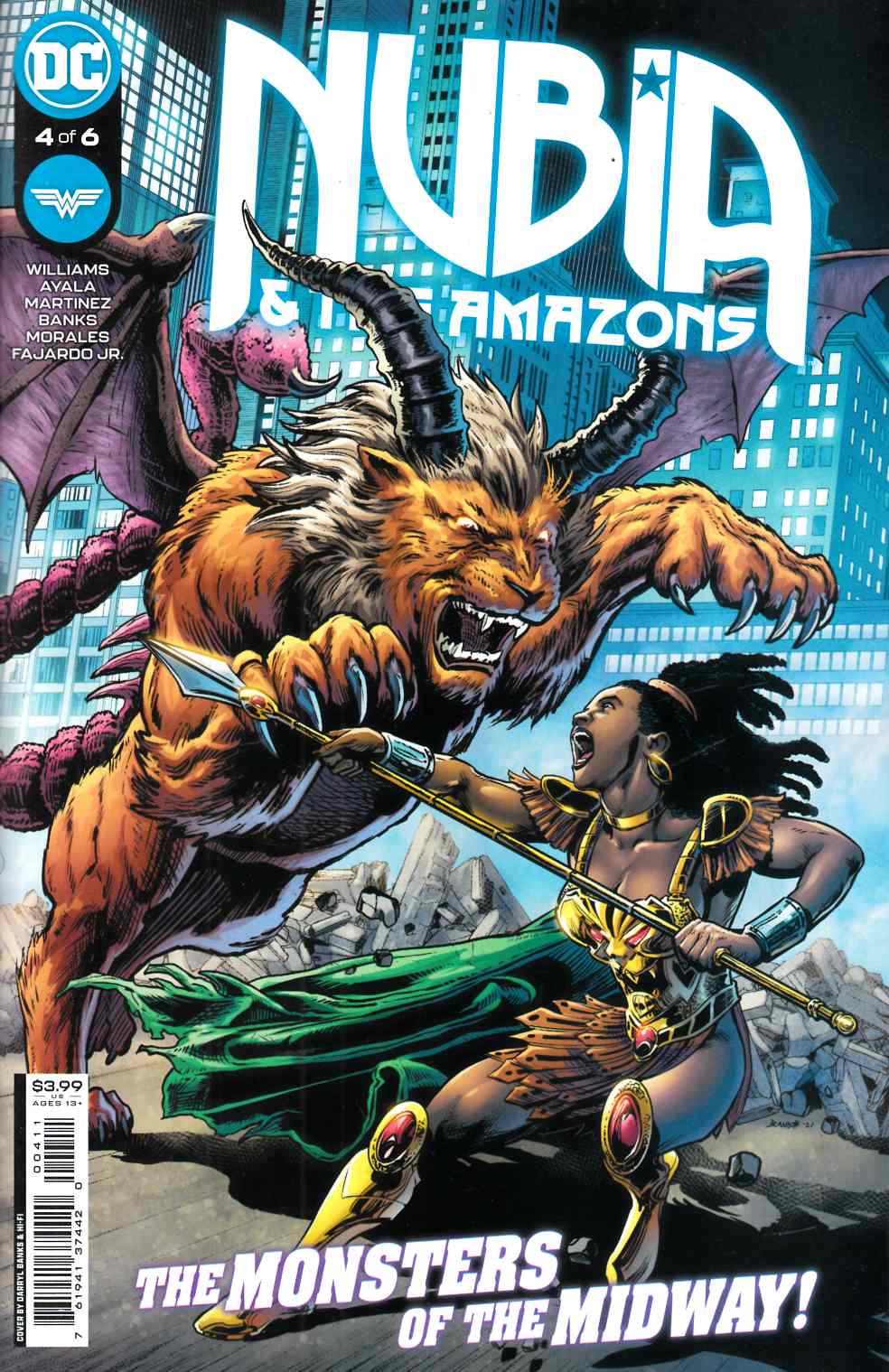 Nubia and the Amazons #4 Near Mint (9.4) [DC Comic] LARGE