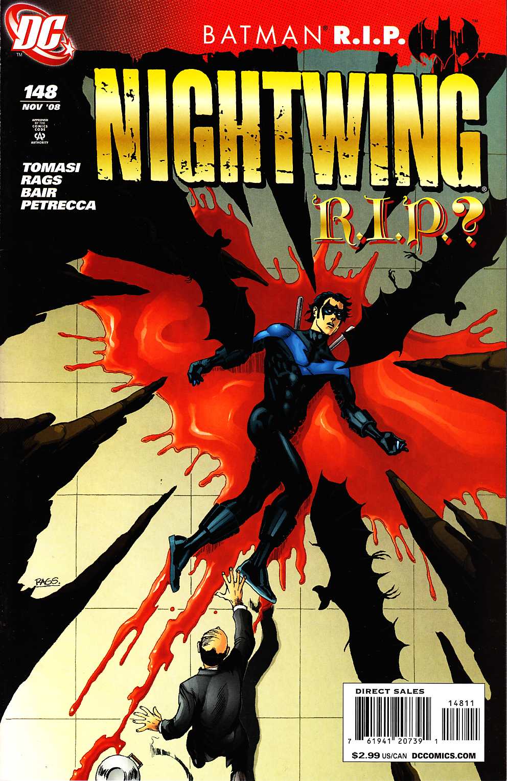 Nightwing #148 Near Mint Minus (9.2) [DC Comic] THUMBNAIL