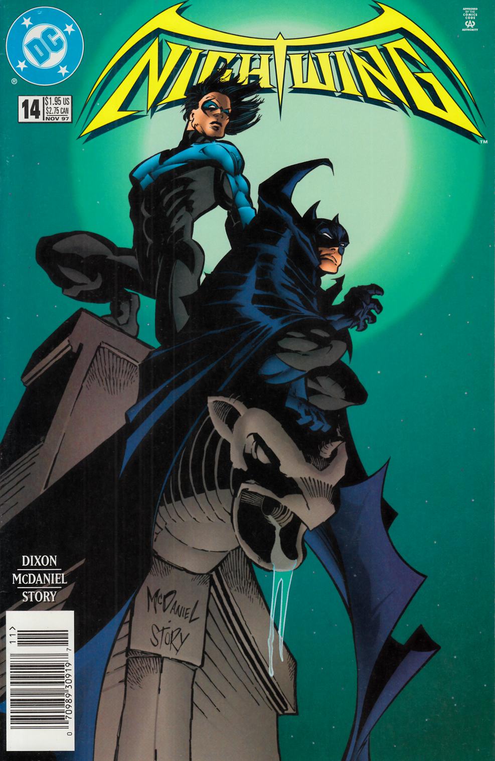 Nightwing #14 Newsstand Edition Very Fine (8.0) [DC Comic] THUMBNAIL