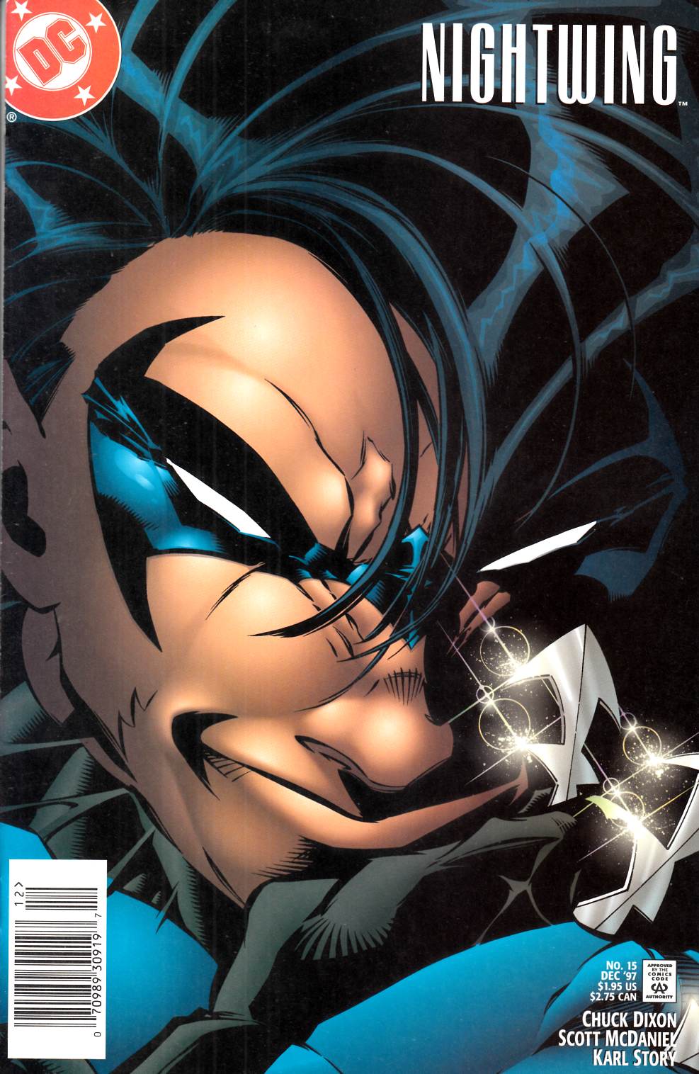 Nightwing #15 Newsstand Edition Near Mint (9.4) [DC Comic] THUMBNAIL