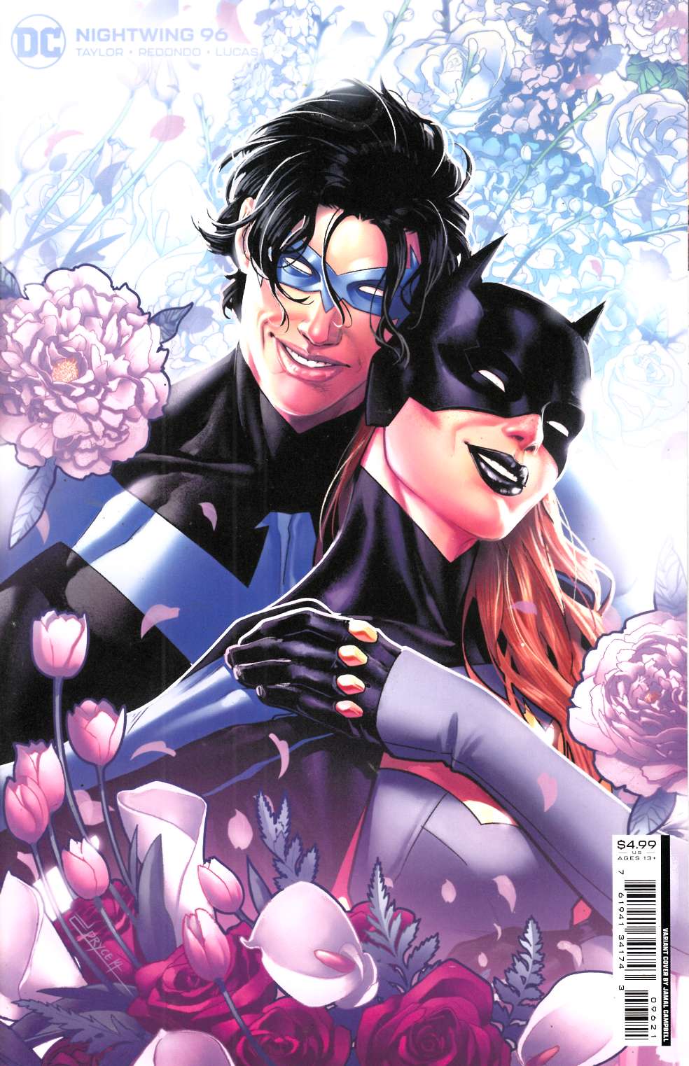 Nightwing #96 Campbell Variant Cover Near Mint (9.4) [DC Comic] THUMBNAIL