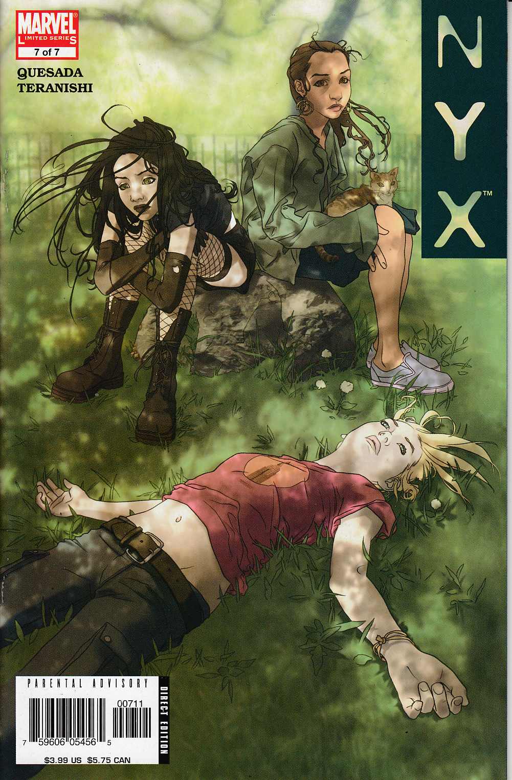 NYX #7 Near Mint (9.4) [Marvel Comic] THUMBNAIL