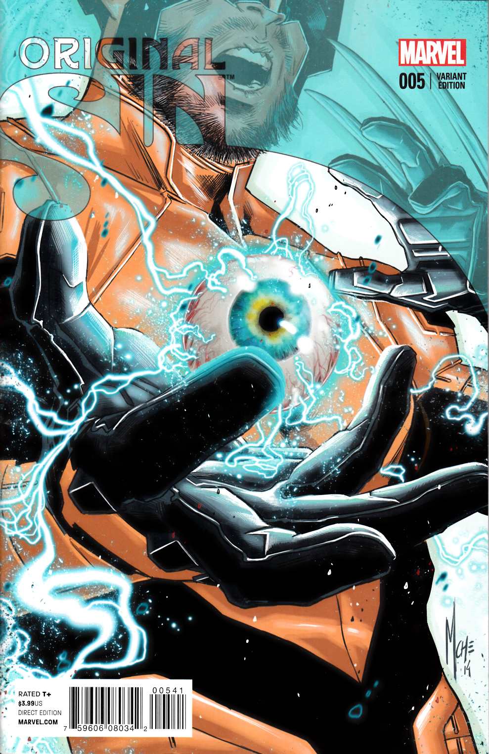 Original Sin #5 Checchetto Teaser Variant Cover [Marvel Comic] THUMBNAIL