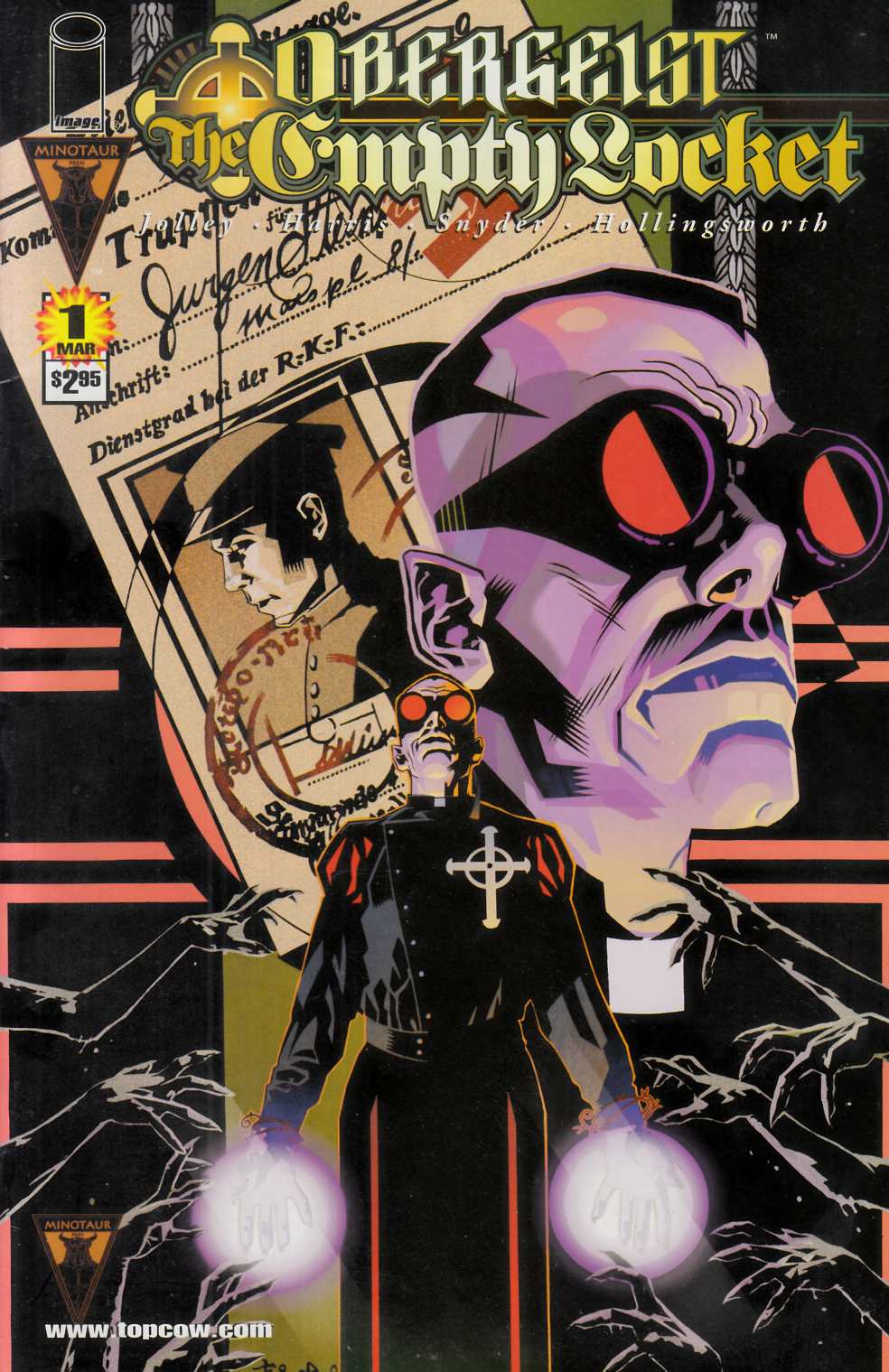 Obergeist Ragnarock Empty Locket #1 Very Fine (8.0) [Image Comic] LARGE