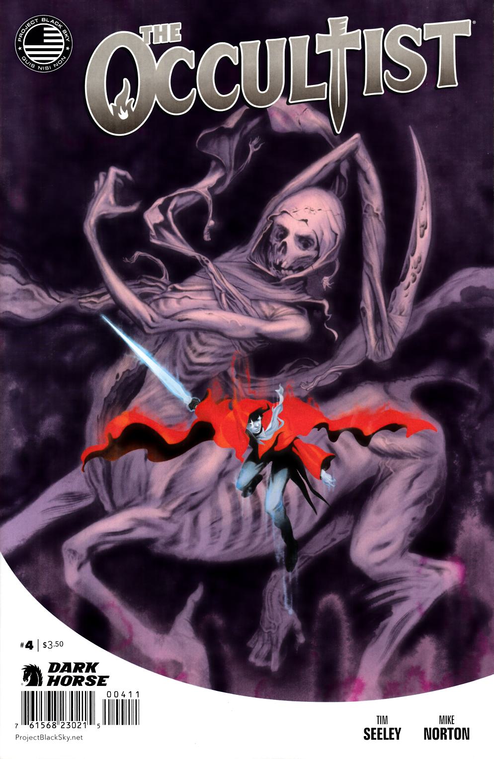 Occultist #4 Near Mint (9.4) [Dark Horse Comic] LARGE