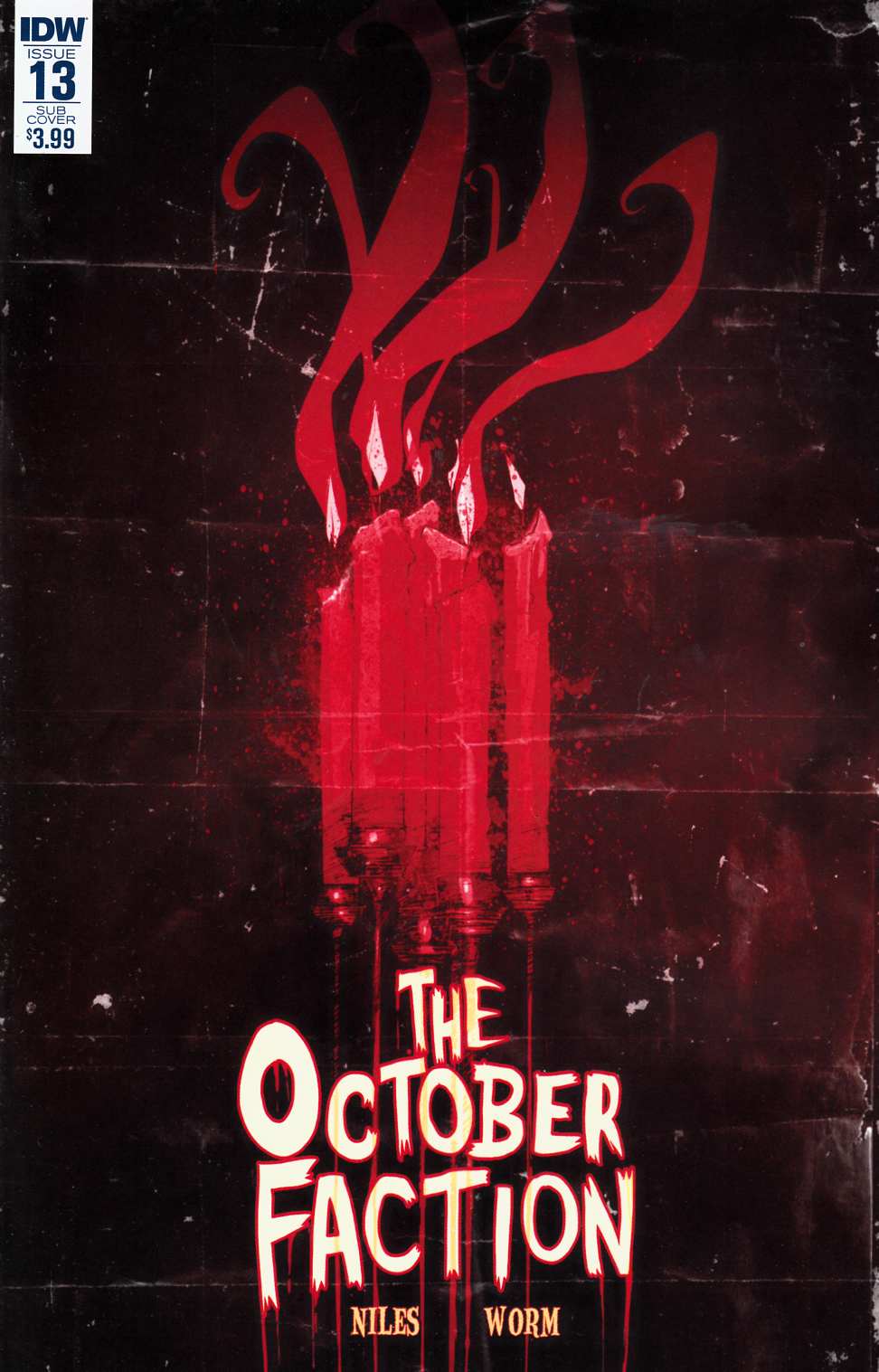 October Faction #13 Subscription Cover Very Fine (8.0) [IDW Comic] THUMBNAIL
