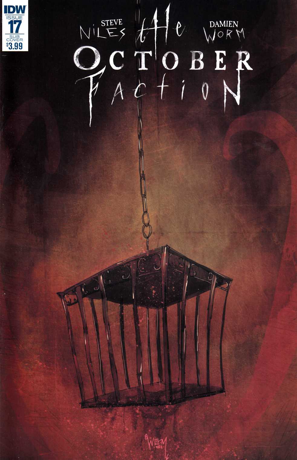 October Faction #17 Subscription Cover [IDW Comic] THUMBNAIL