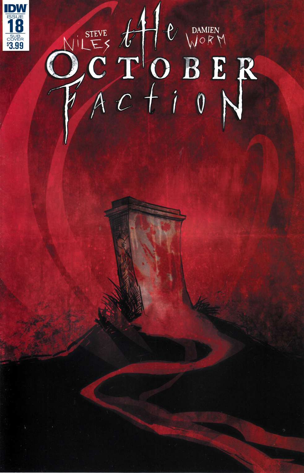 October Faction #18 Subscription Cover [IDW Comic] THUMBNAIL