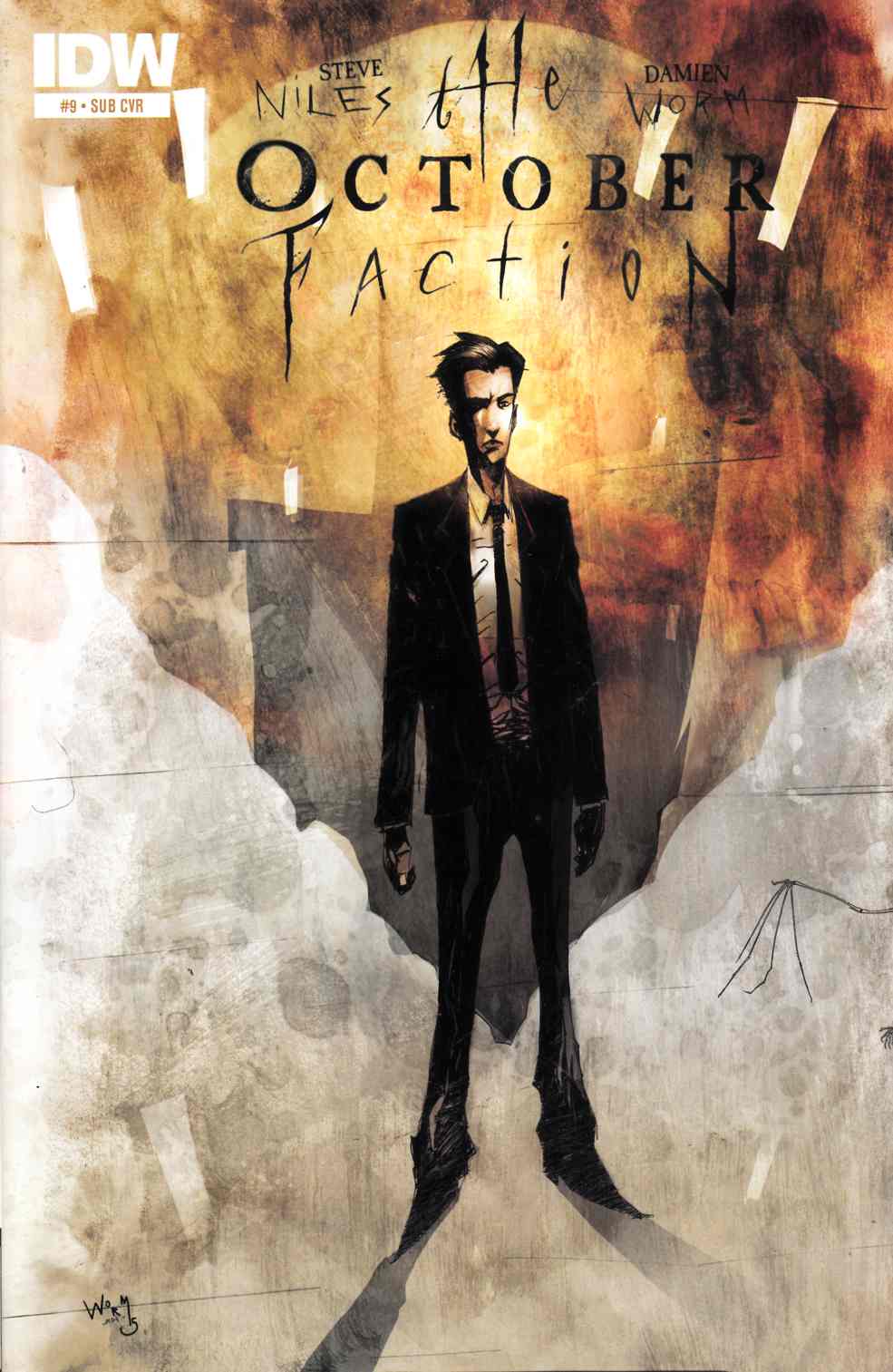 October Faction #9 Subscription Cover [IDW Comic] LARGE