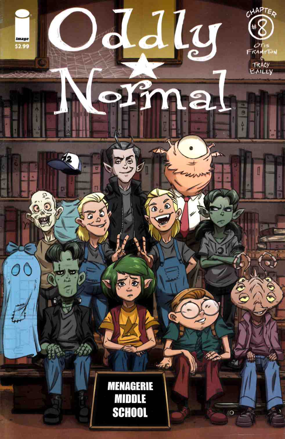 Oddly Normal #8 Cover B- Schoening [Image Comic] THUMBNAIL