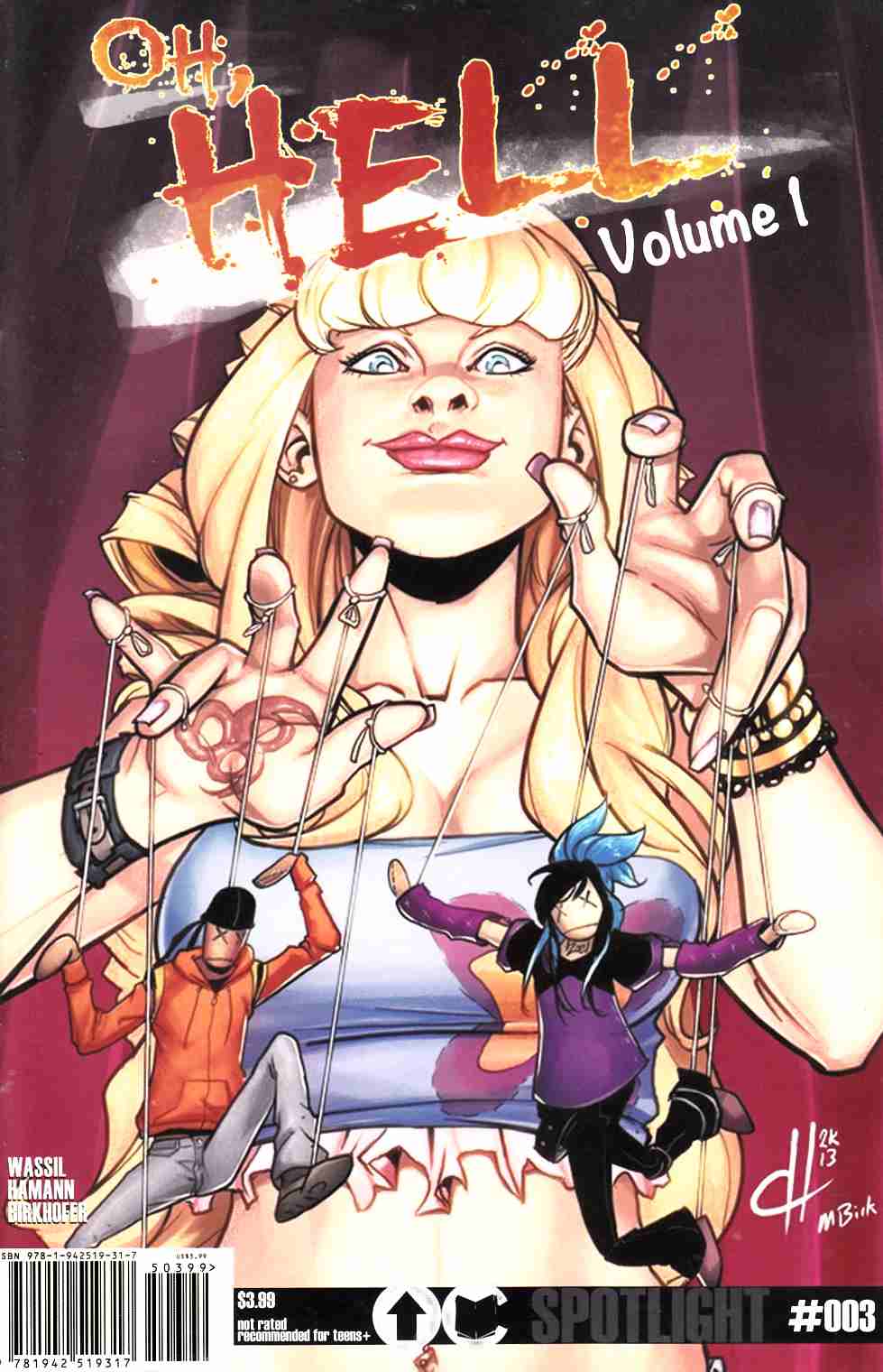 Oh Hell #3 [Overground Comic] LARGE