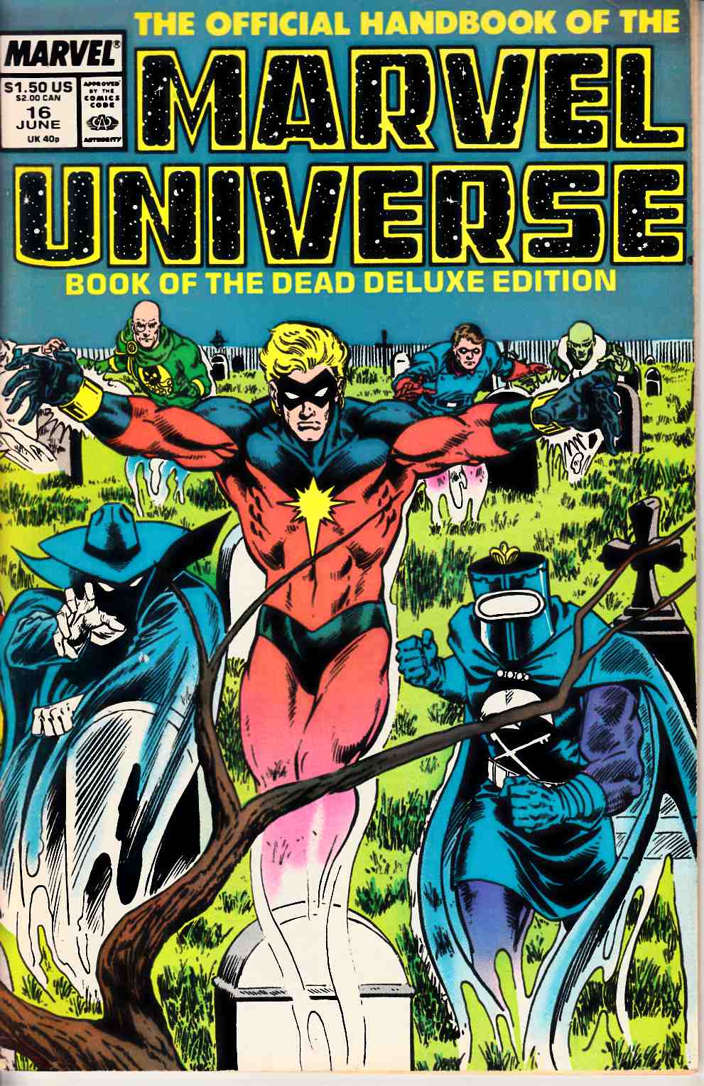 Official Handbook of the Marvel Universe #16 Deluxe Fine (6.0) [Marvel Comic] THUMBNAIL