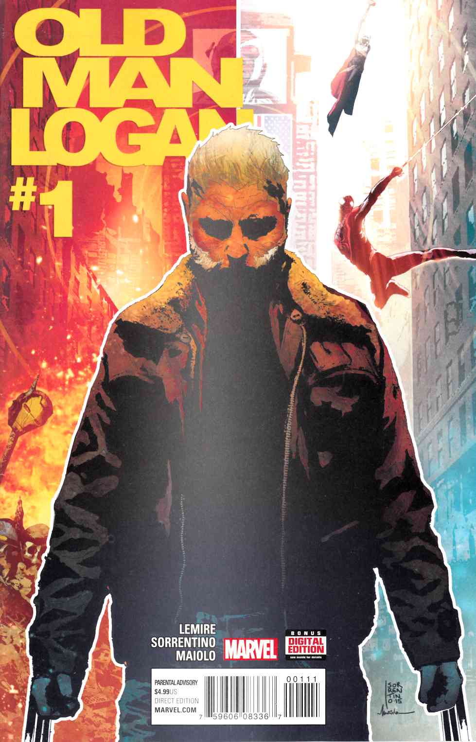 Old Man Logan #1 Near Mint (9.4) [Marvel Comic] THUMBNAIL