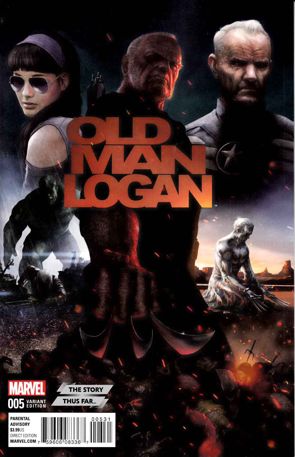 Old Man Logan #5 Story Thus Far Variant Cover [Marvel Comic] THUMBNAIL