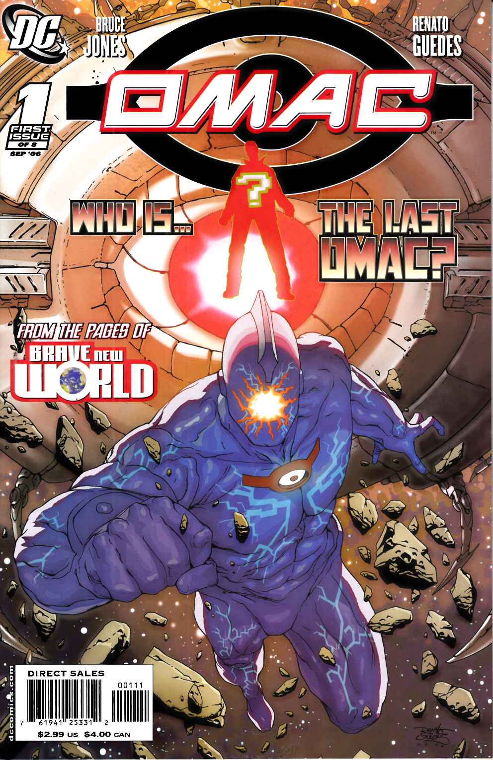 Omac #1 Near Mint (9.4) [DC Comic] LARGE