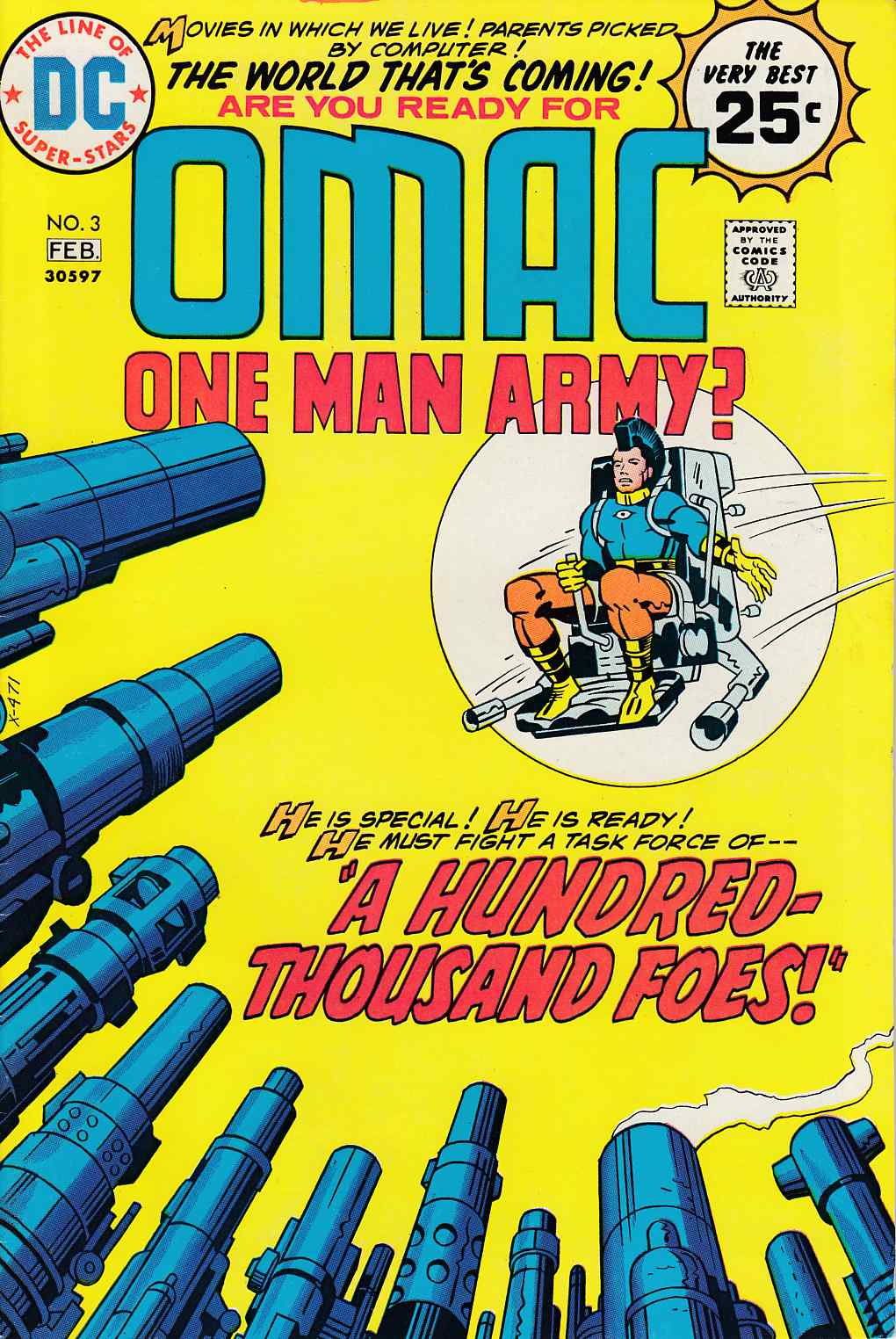 Omac #3 Very Fine (8.0) [DC Comic] THUMBNAIL