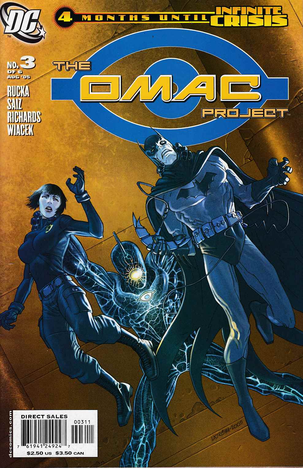 Omac Project #3 Near Mint (9.4) [DC Comic] LARGE