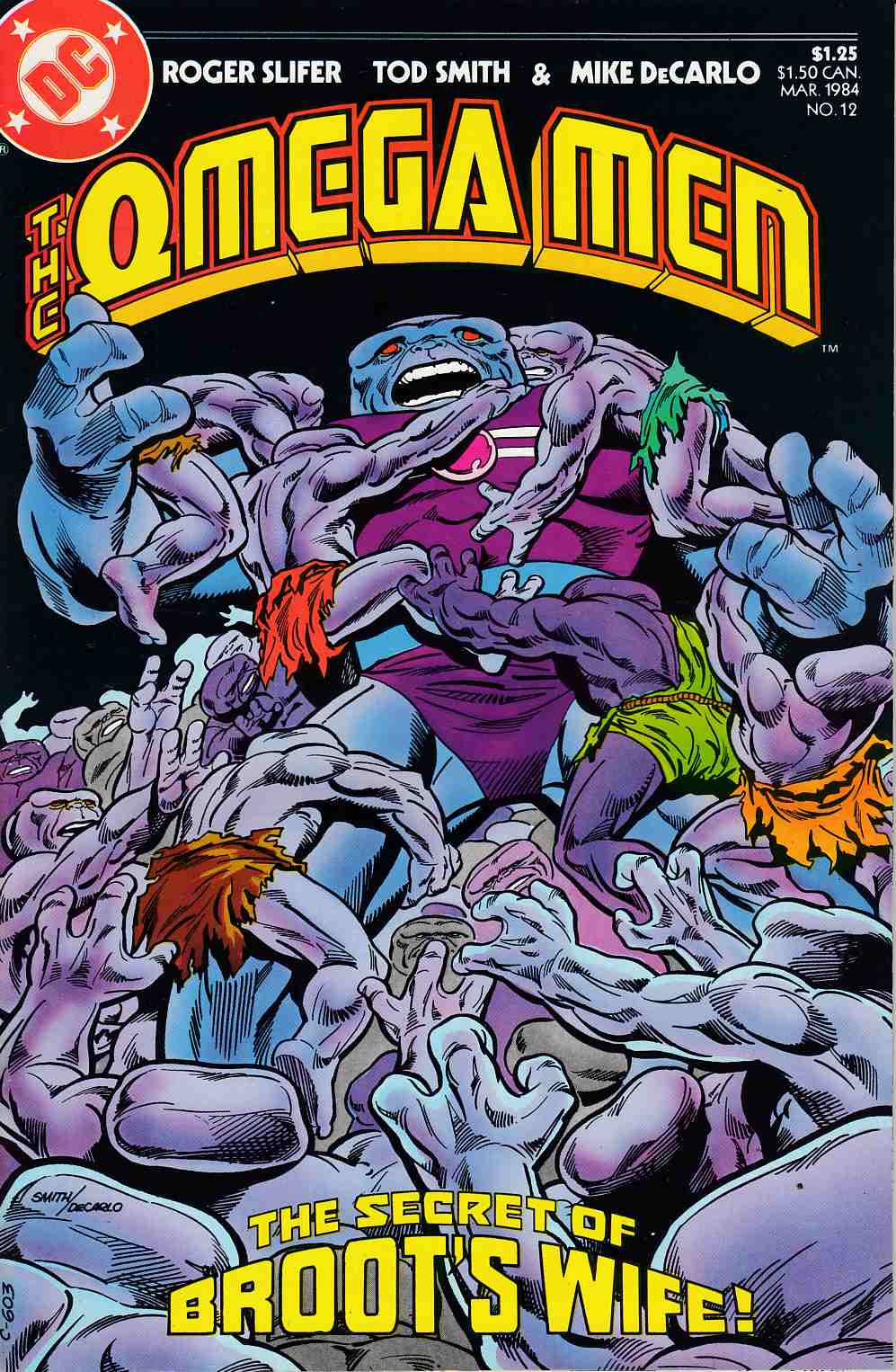 Omega Men 12 Near Mint 9.4 DC Comic Dreamlandcomics