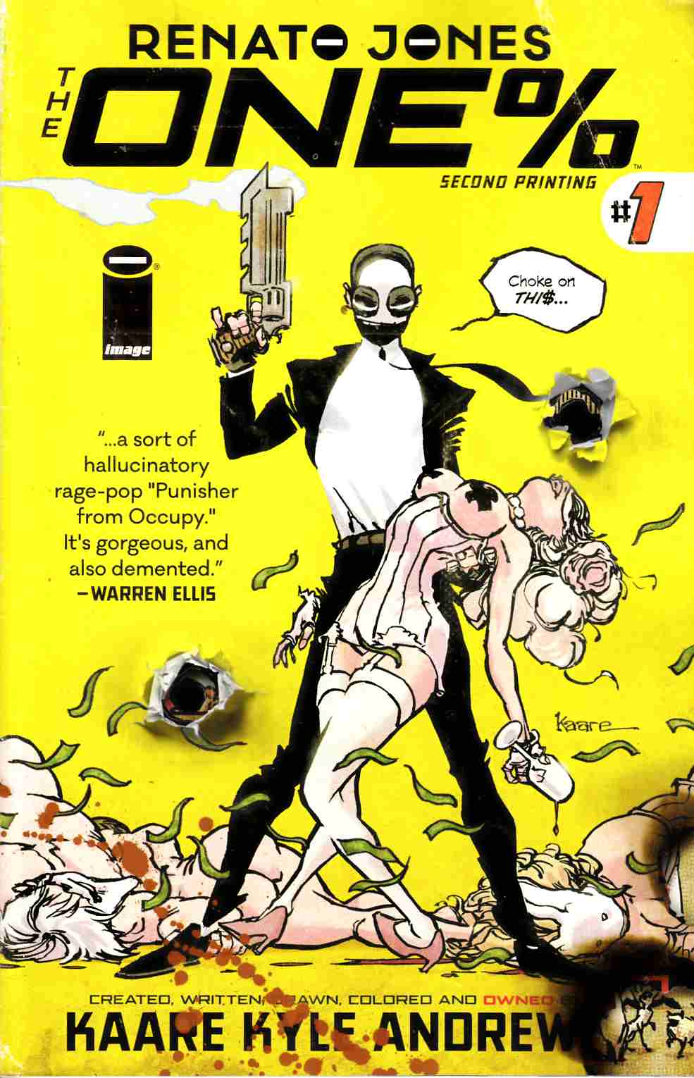 Renato Jones One Percent #1 Second Printing [Image Comic] LARGE