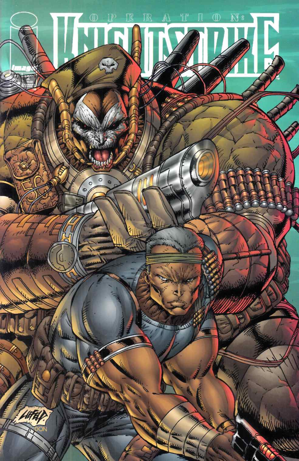 Operation Knightstrike #2 Cover B Near Mint (9.4) [Image Comic] LARGE