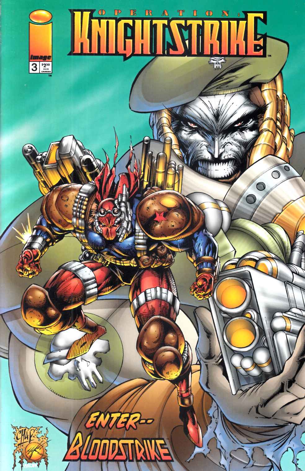 Operation Knightstrike #3 Near Mint (9.4) [Image Comic] LARGE