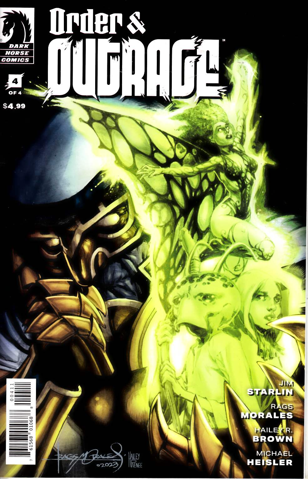 Order and Outrage #4 Very Fine (8.0) [Dark Horse Comic] THUMBNAIL