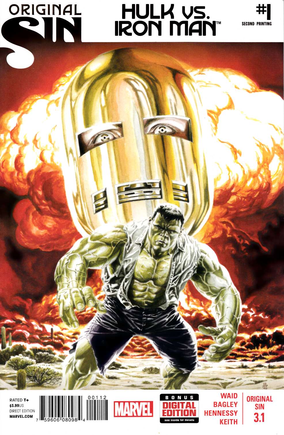 Original Sin #3.1 Second Printing [Marvel Comic] THUMBNAIL