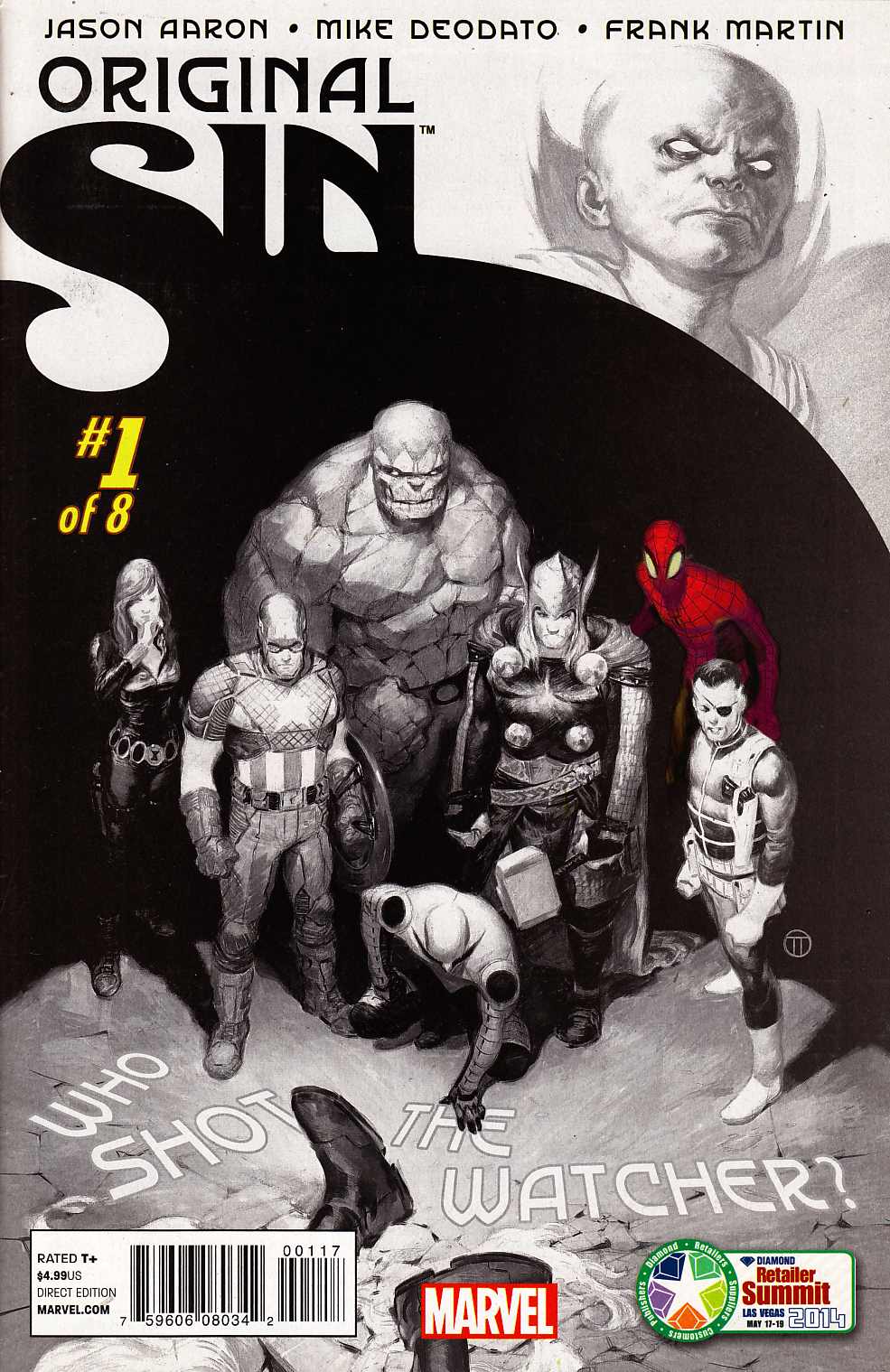 Original Sin #1 Diamond Summit Variant Cover [Marvel Comic] LARGE
