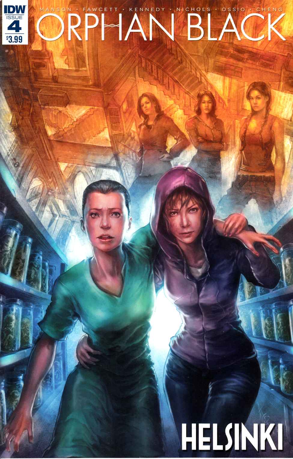 Orphan Black Helsinki #4 [IDW Comic] THUMBNAIL