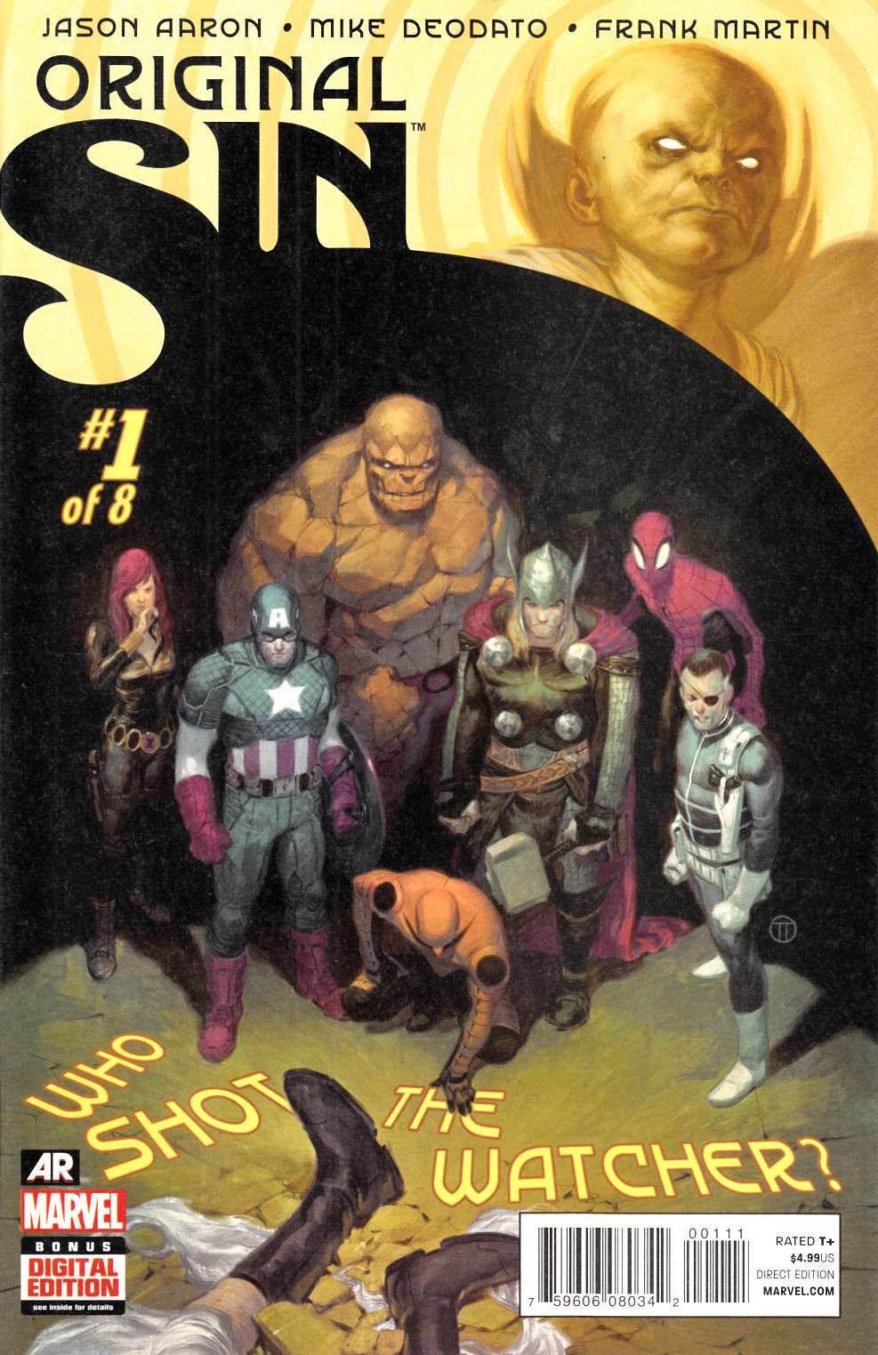Original Sin #1 Near Mint (9.4) [Marvel Comic] THUMBNAIL