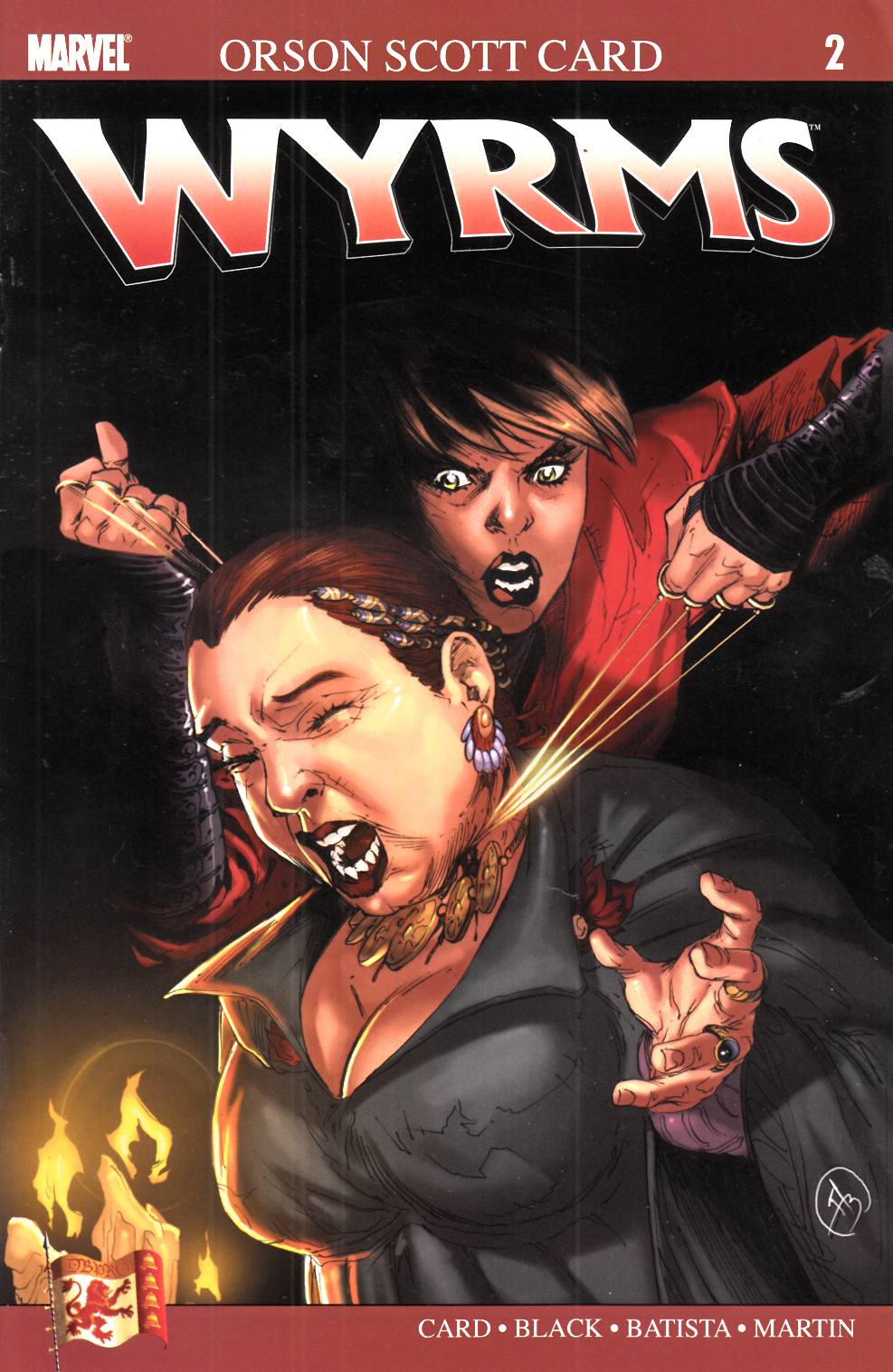 Orson Scott Card's Wyrms #2 Very Fine (8.0) [Marvel Comic] LARGE