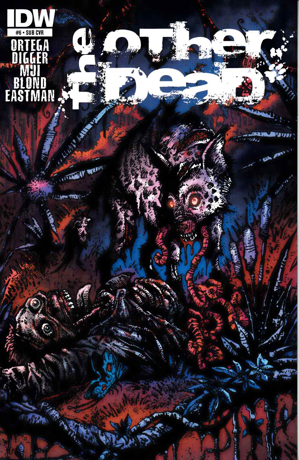 Other Dead #6 Sub Cover Very Fine (8.0) [IDW Comic] THUMBNAIL