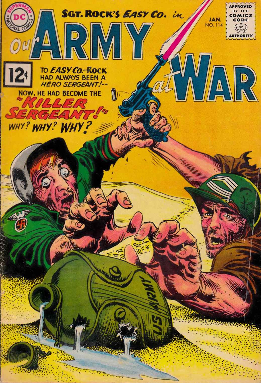 Our Army at War #114 Very Good Minus (3.5) [DC Comic] LARGE