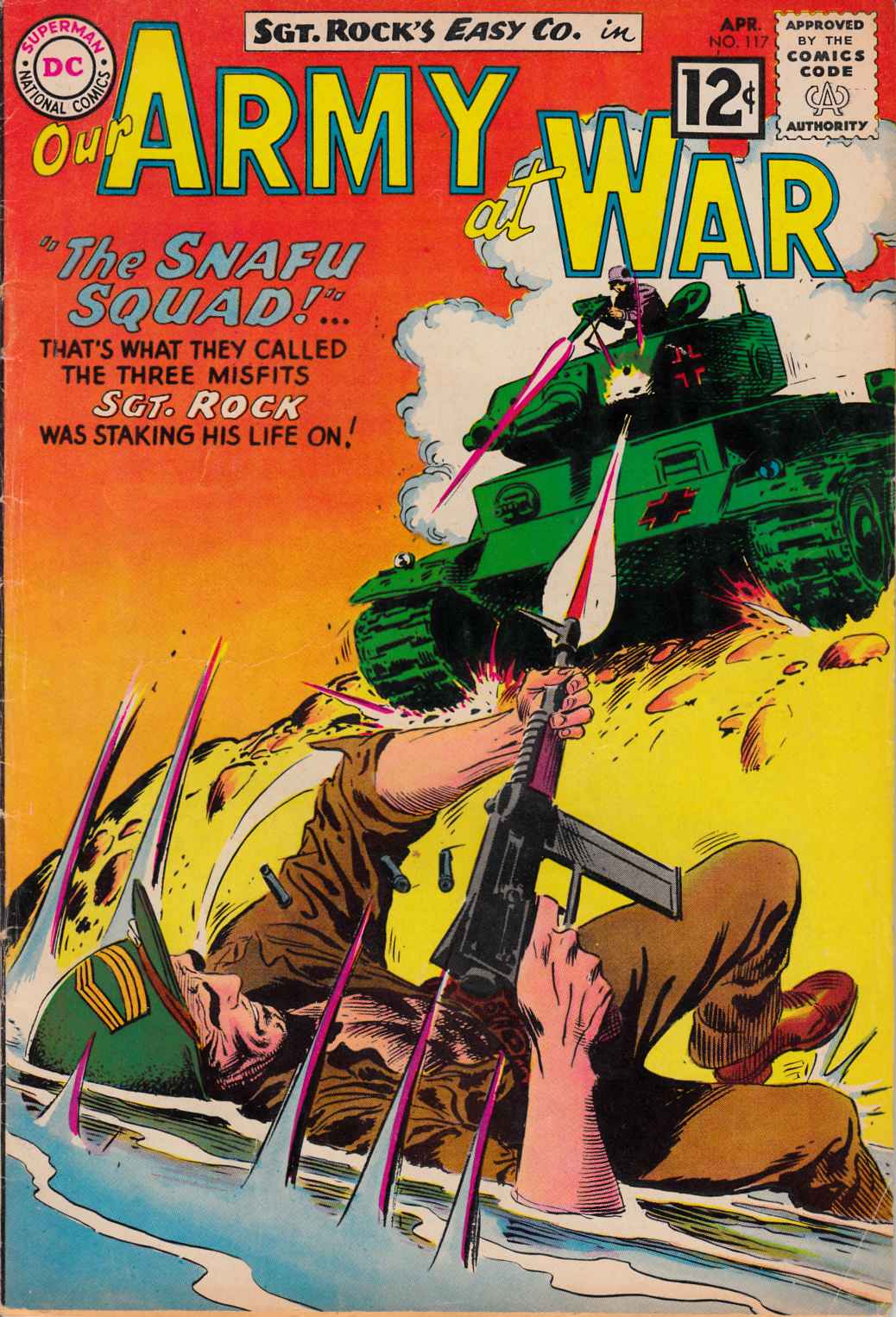 Our Army at War #117 Good/Very Good (3.0) [DC Comic] LARGE