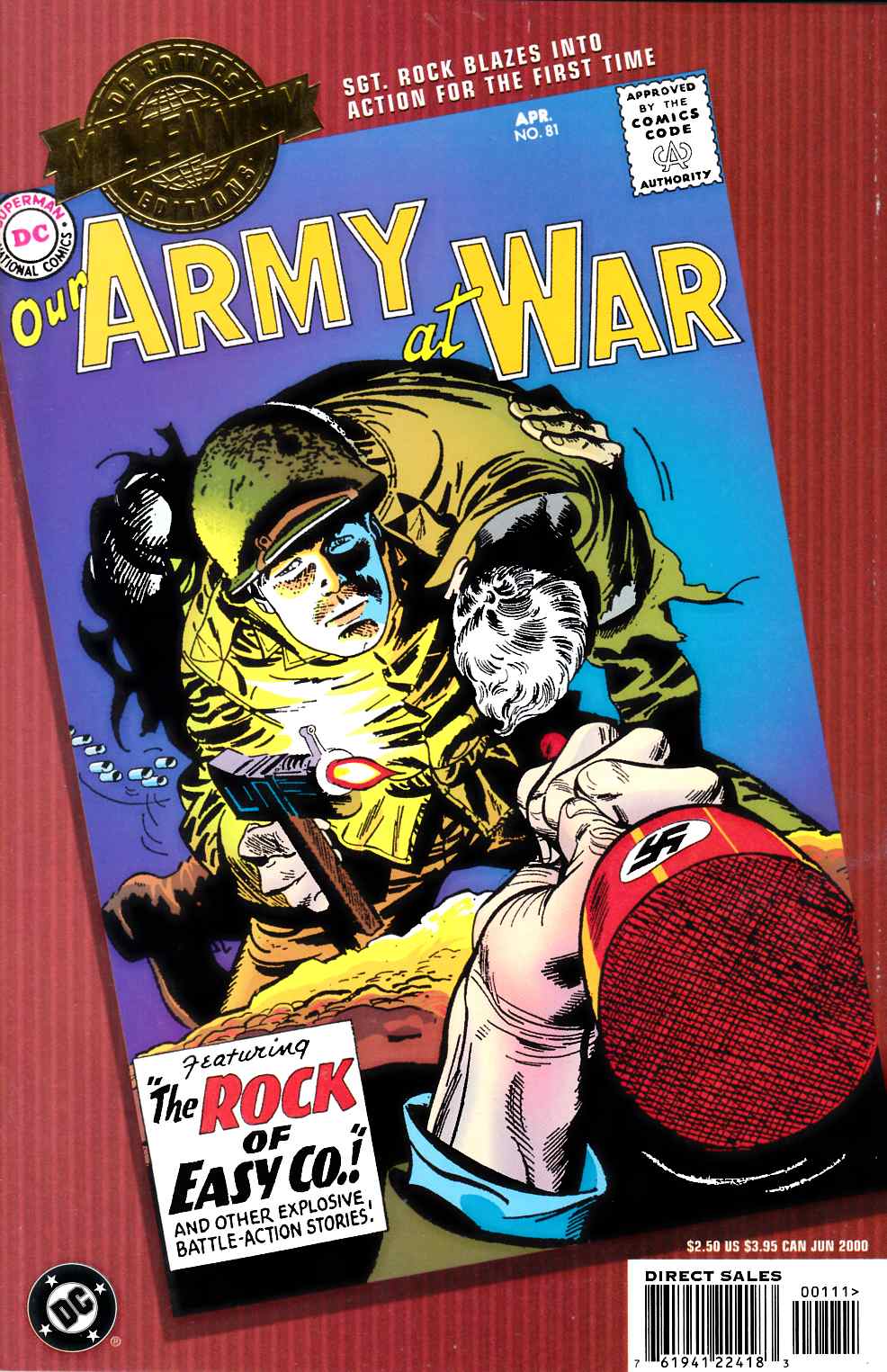 Our Army at War #81 DC Millennium Edition Very Fine (8.0) [DC Comic] THUMBNAIL