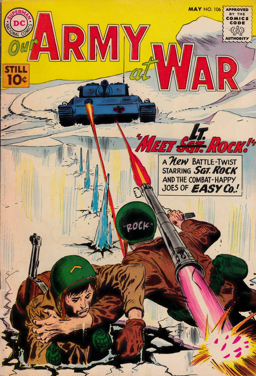 Our Army at War #106 Very Good Minus (3.5) [DC Comic] THUMBNAIL