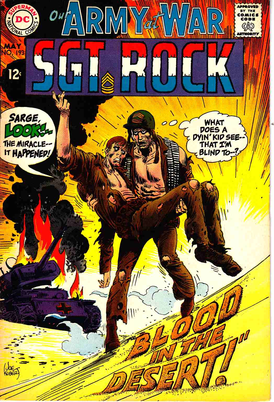 Our Army at War #193 Fine/Very Fine (7.0) [DC Comic] LARGE