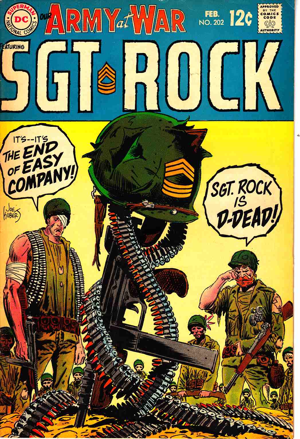 Our Army at War #202 Fine/Very Fine (7.0) [DC Comic] LARGE