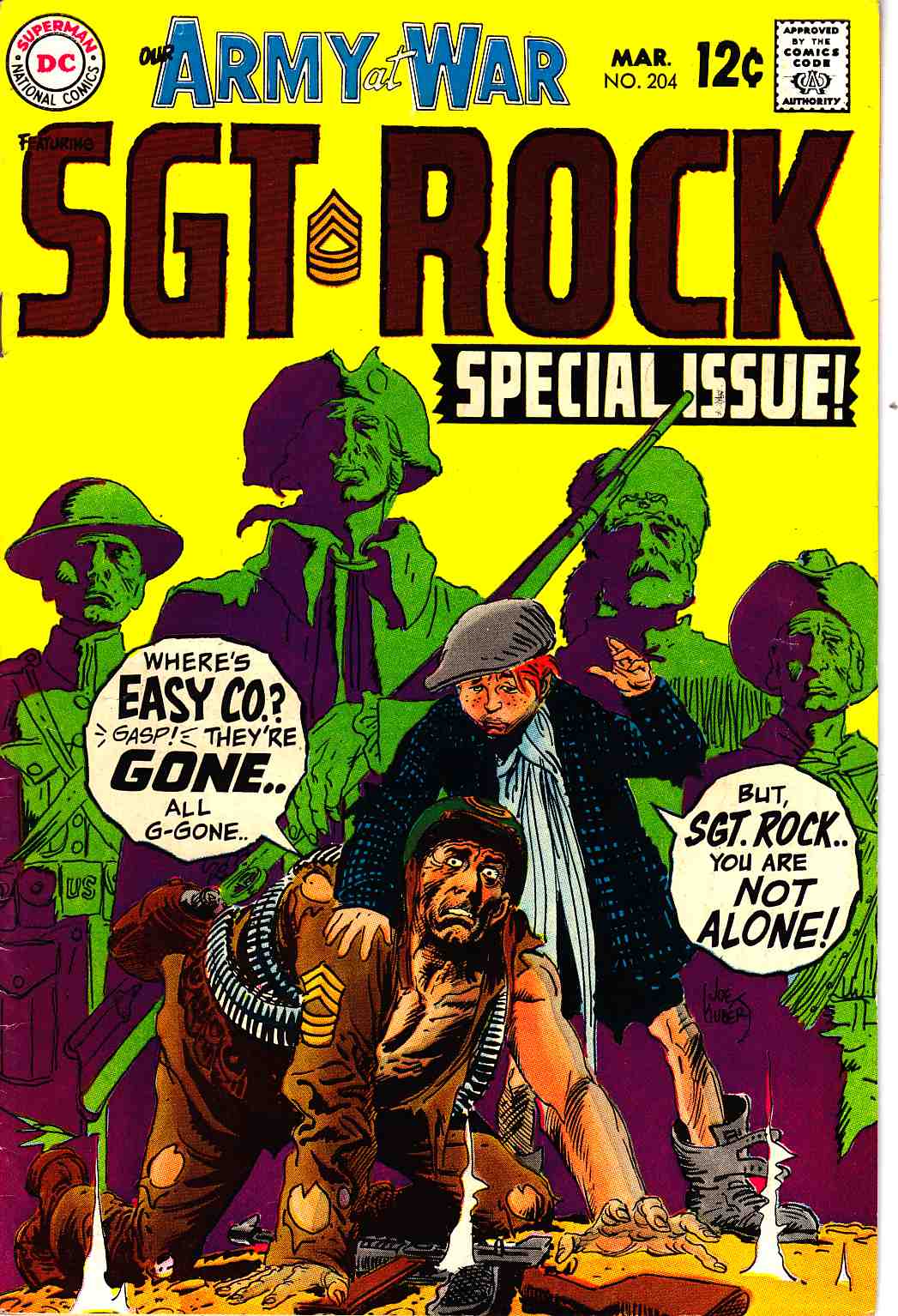Our Army at War #204 Fine Plus (6.5) [DC Comic] LARGE