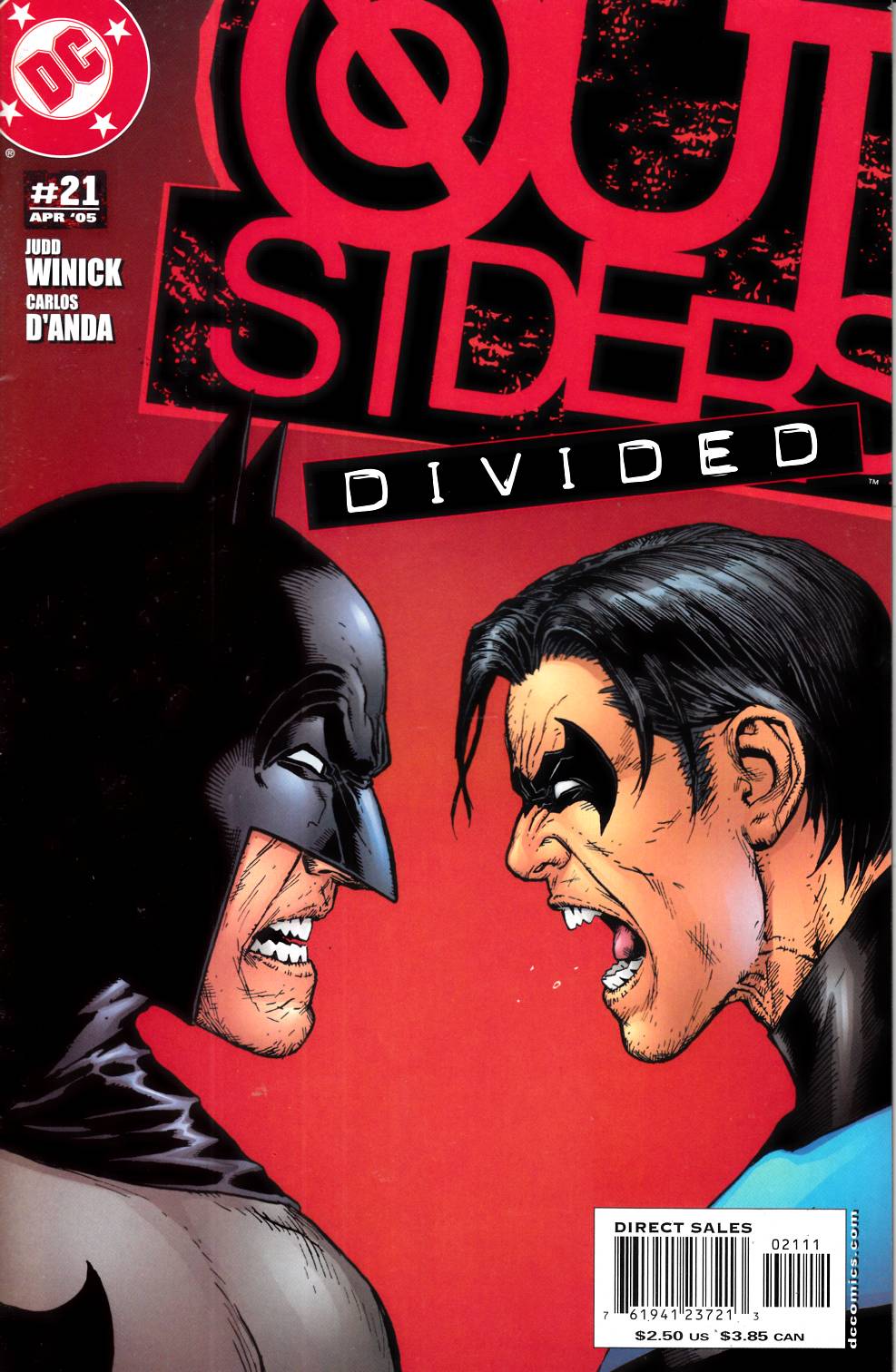 Outsiders #21 Near Mint (9.4) [DC Comic] THUMBNAIL